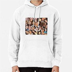 Emma Stone and Zendaya Collage Pullover Hoodie