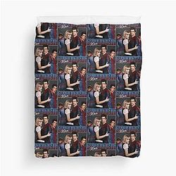 Andrew Garfield and Emma Stone Duvet Cover