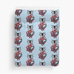 Andrew Garfield and Emma Stone Duvet Cover