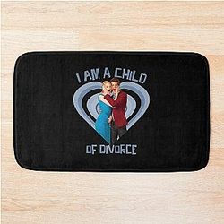 Andrew Garfield and Emma Stone I Am A Child of Divorce Bathmat