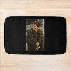 Andrew Garfield Emma Stone T-Shirt Long Bath Mat