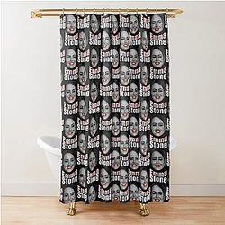 Emma Stone Fan Art Shower Curtain