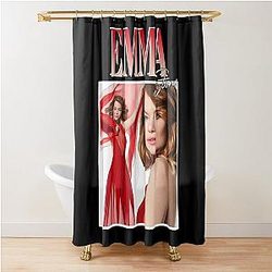Emma Stone Essential Shower Curtain