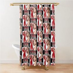 Emma Stone Essential Shower Curtain