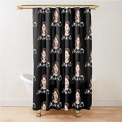 Emma Stone Shower Curtain