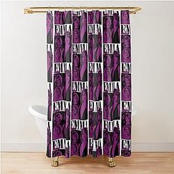 Emma Stone Shower Curtain