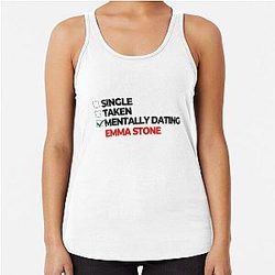 Mentally Dating Emma Stone Tank Top