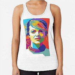 Andrew Garfield Emma Stone Racerback Tank Top