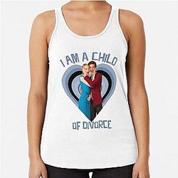 Andrew Garfield Emma Stone I Am a Child of Divorce Racerback Tank Top