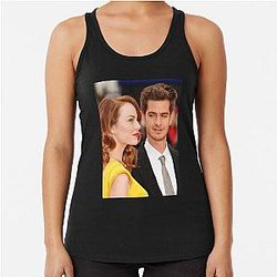 Andrew Garfield Emma Stone Racerback Tank Top