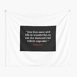 Emma Stone Tapestry