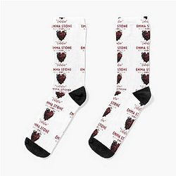 Emma Stone Is My Valentine Socks