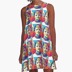 Andrew Garfield Emma Stone A-Line Dress