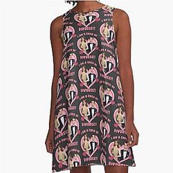 Andrew Garfield Emma Stone child of divorce A Line Dress