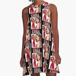 Emma Stone A-Line Dress