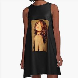 Emma Stone A-Line Dress