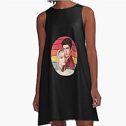 Andrew Garfield and Emma Stone A-Line Dress