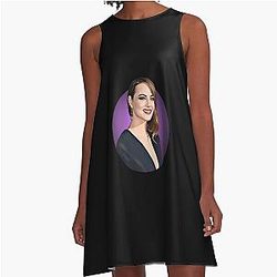 Emma Stone A-Line Dress