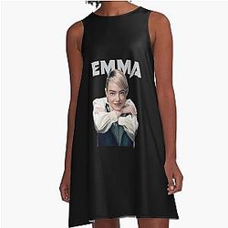 Emma Stone A-Line Dress
