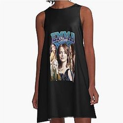 Emma Stone A-Line Dress
