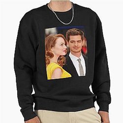Andrew Garfield and Emma Stone Pullover Sweatshirt