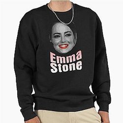 Emma Stone Fan Art Pullover Hooded Sweatshirt