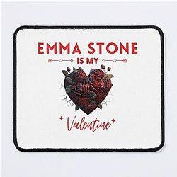 Emma Stone is my Valentine mouse pad