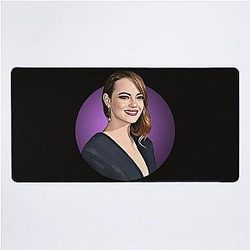 Emma Stone Desk Mat