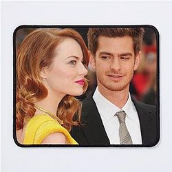 Andrew Garfield and Emma Stone Mouse Pad
