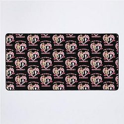 Andrew Garfield and Emma Stone Child of Divorce Desk Mat