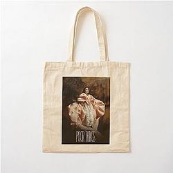 Poor Things Poster Emma Stone Cotton Tote Bag