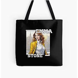 Emma Stone All Print Tote Bag