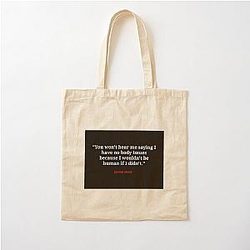 Emma Stone Cotton Tote Bag