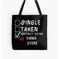 Mentally Dating Emma Stone Tote Bag