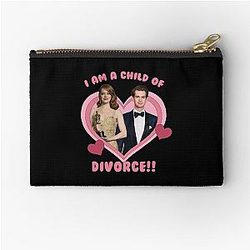 Andrew Garfield Emma Stone Child of Divorce Zipper Pouch