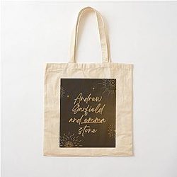Andrew Garfield and Emma Stone Cotton Tote Bag