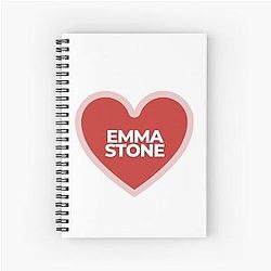 I Heart Emma Stone Notebook