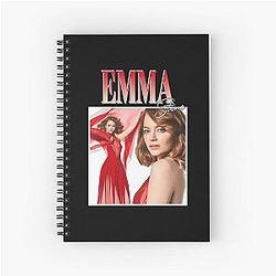 Emma Stone Spiral Notebook