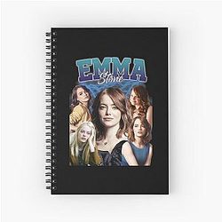 Emma Stone Retro Style Notebook