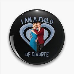 Andrew Garfield and Emma Stone I Am A Child of Divorce Pin