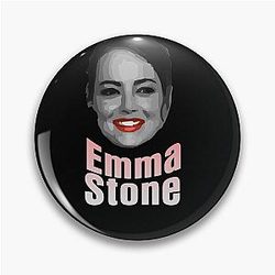 Emma Stone Fan Art Pin