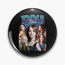 Emma Stone Retro Pin