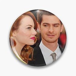 Andrew Garfield and Emma Stone Pin