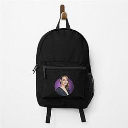 Emma Stone Cartoon Backpack