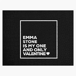 Emma Stone Is My One Valentine Jigsaw Puzzle