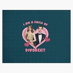 Andrew Garfield and Emma Stone Child of Divorce Jigsaw Puzzle