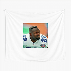 Playmaker Leader Emmitt Smith Tapestries
