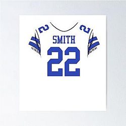 Emmitt Smith Jersey Poster