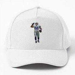Emmitt Smith Celebrates Baseball Cap