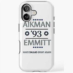 Make Dallas Great Again iPhone Tough Case (Troy Aikman, Emmitt Smith, Dallas)